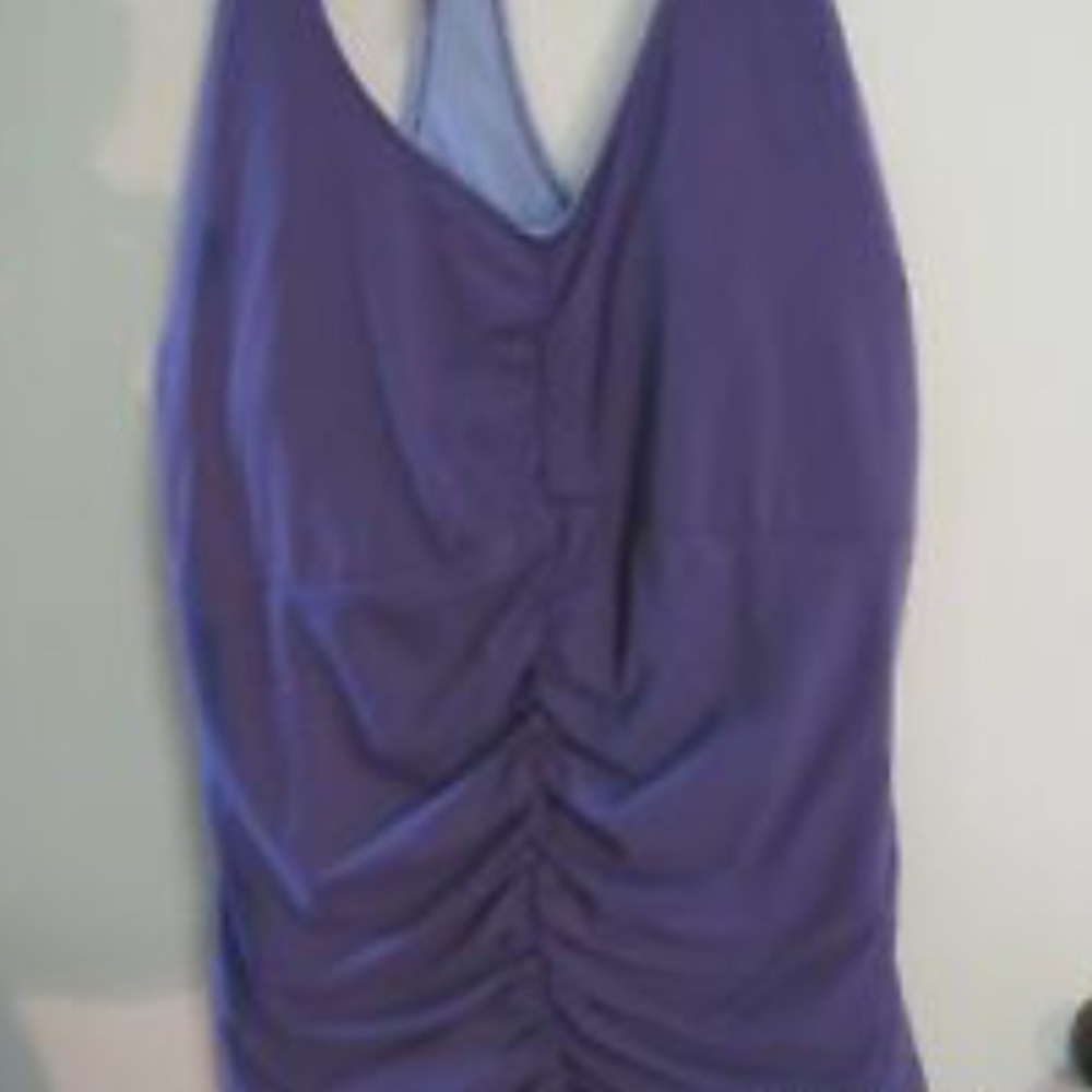 Lucy Ruched Racerback tank - Picture 4 of 4